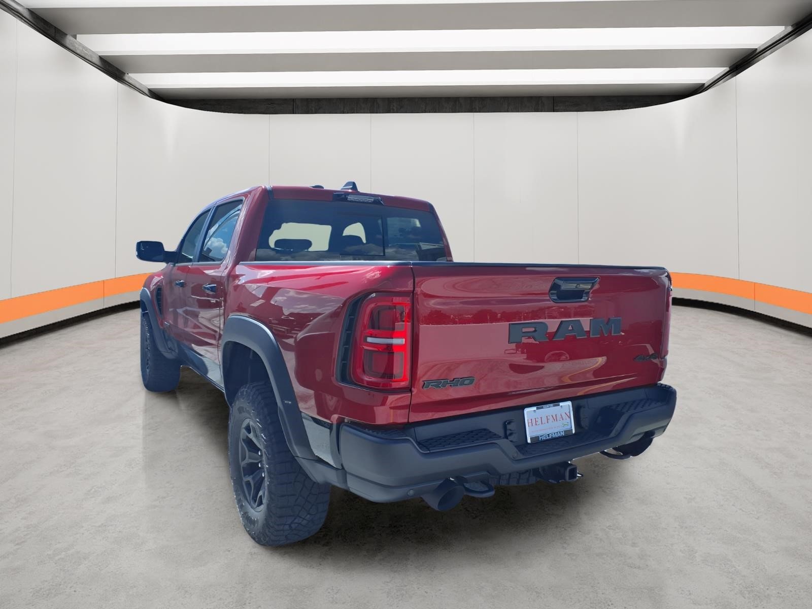 New 2026 Molten Red Pearl-Coat Exterior Paint RAM RHO image 4