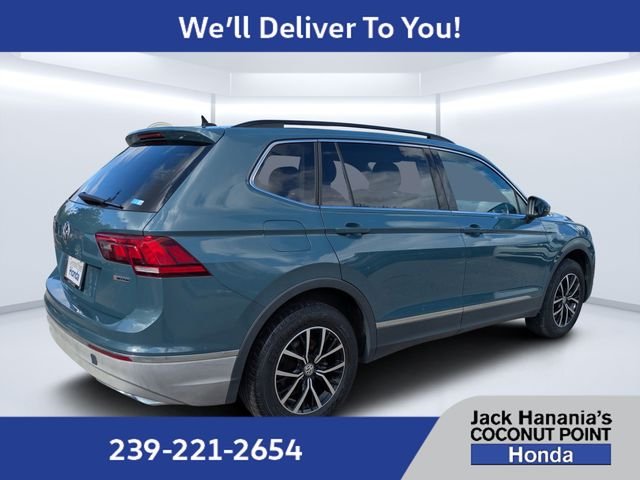 Used 2021 Blue Volkswagen 2.0T SE image 3
