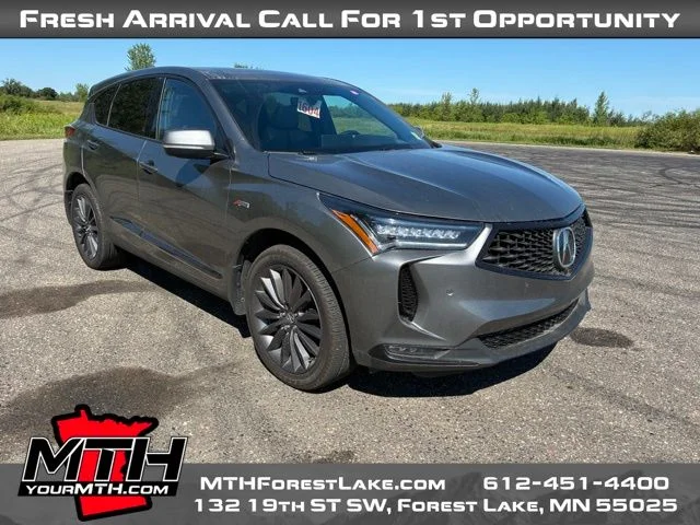 Certified Used 2024 Gray Acura A-Spec Advance Package image 2