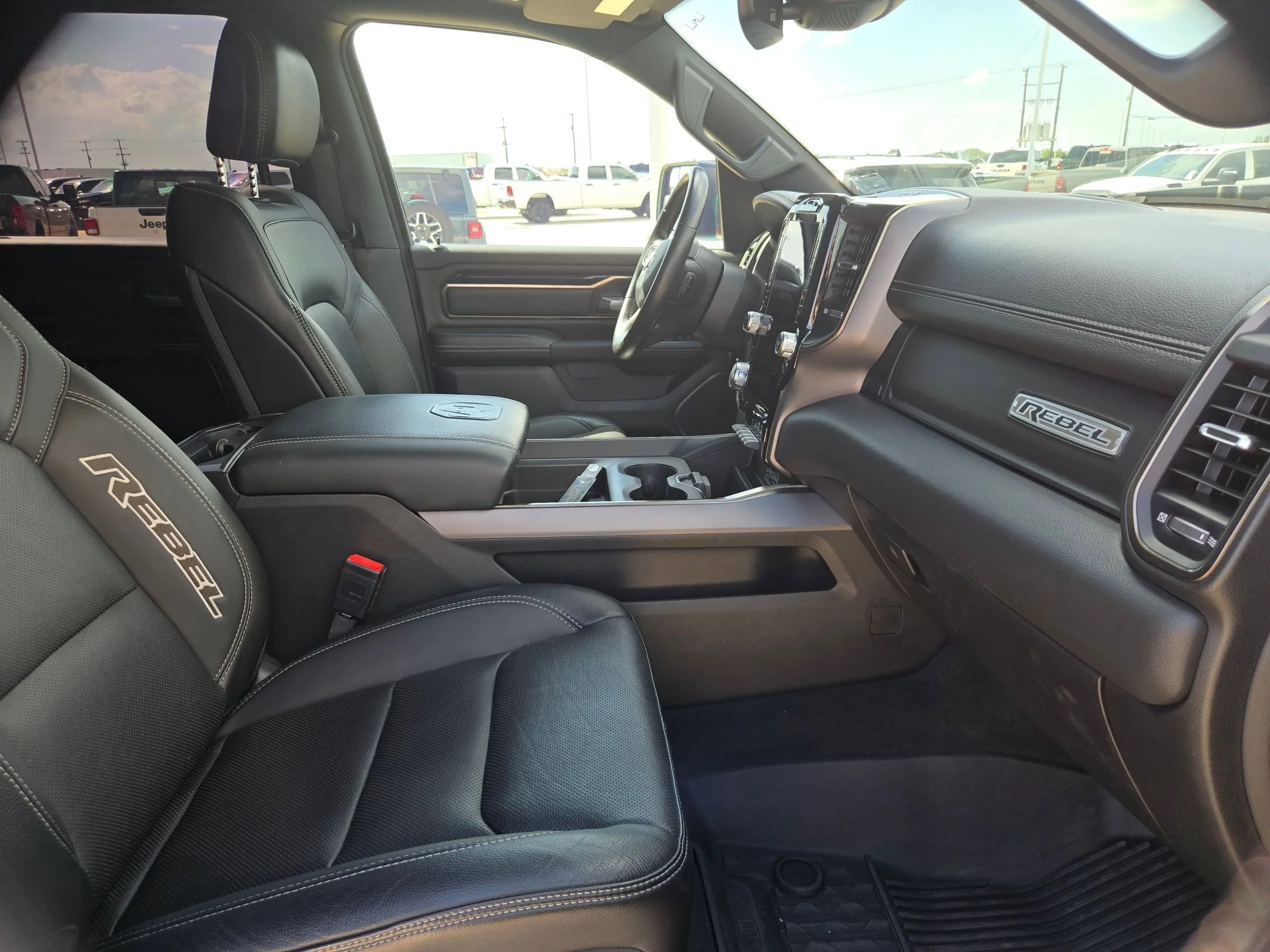 Used 2021 Maximum Steel Metallic Clearcoat Ram Rebel image 23