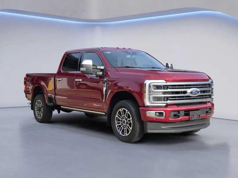 New 2026 Ruby Red Metallic Tinted Clearcoat Ford F-250® Platinum® image 2