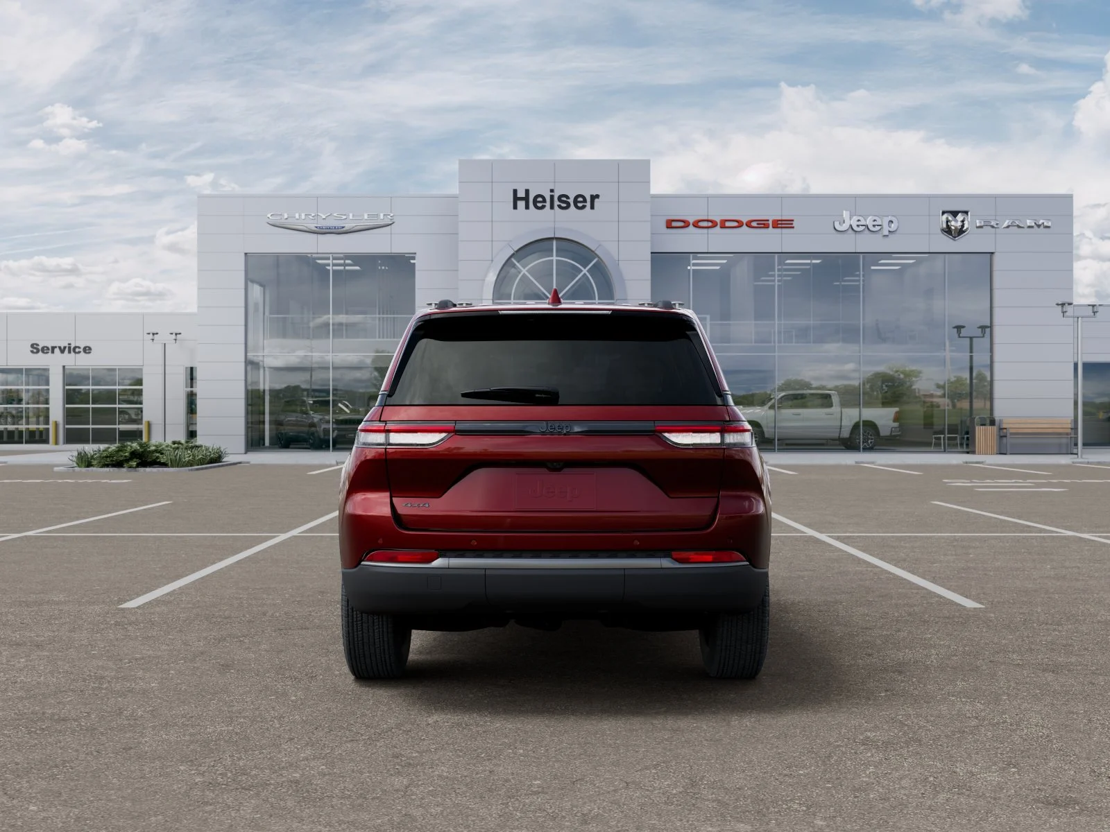 New 2026 Velvet Red Pearl-Coat Exterior Paint Jeep Altitude image 33