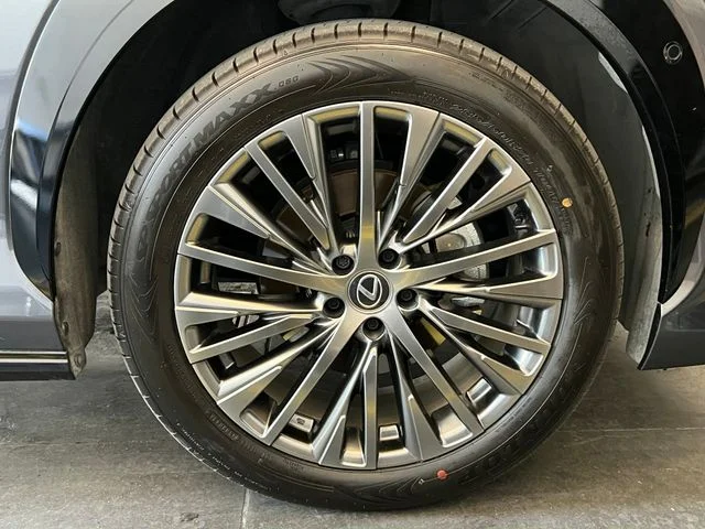 Used 2024 Cloudburst Gray Lexus 450e Luxury image 12
