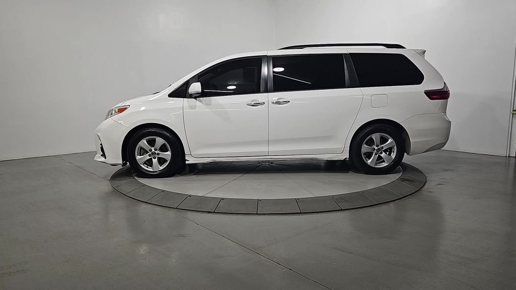Used 2019 White Toyota LE image 2