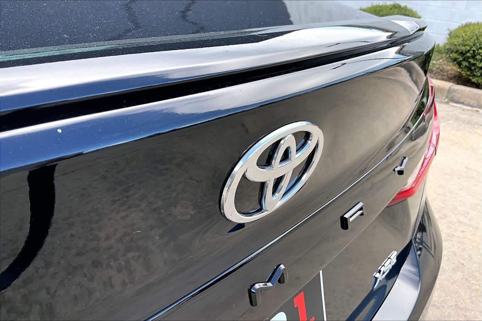 Used 2025 Midnight Black Metallic Toyota XSE image 10