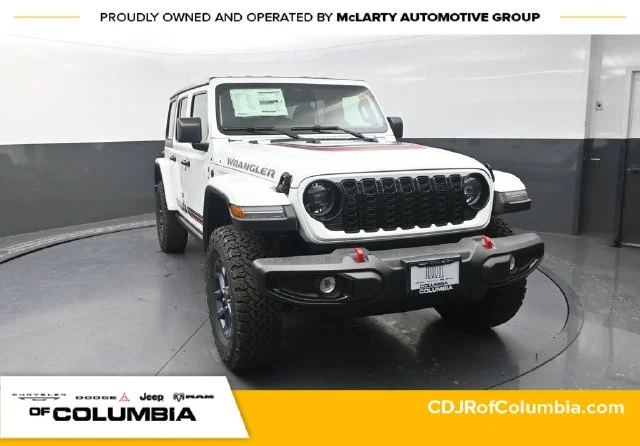 New 2026 Bright White Clearcoat Jeep  image 1