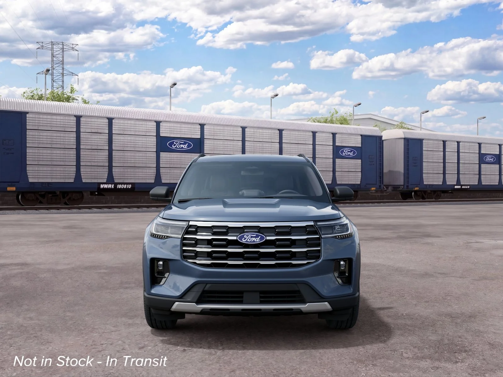 New 2027 Vapor Blue Metallic Ford Active image 3