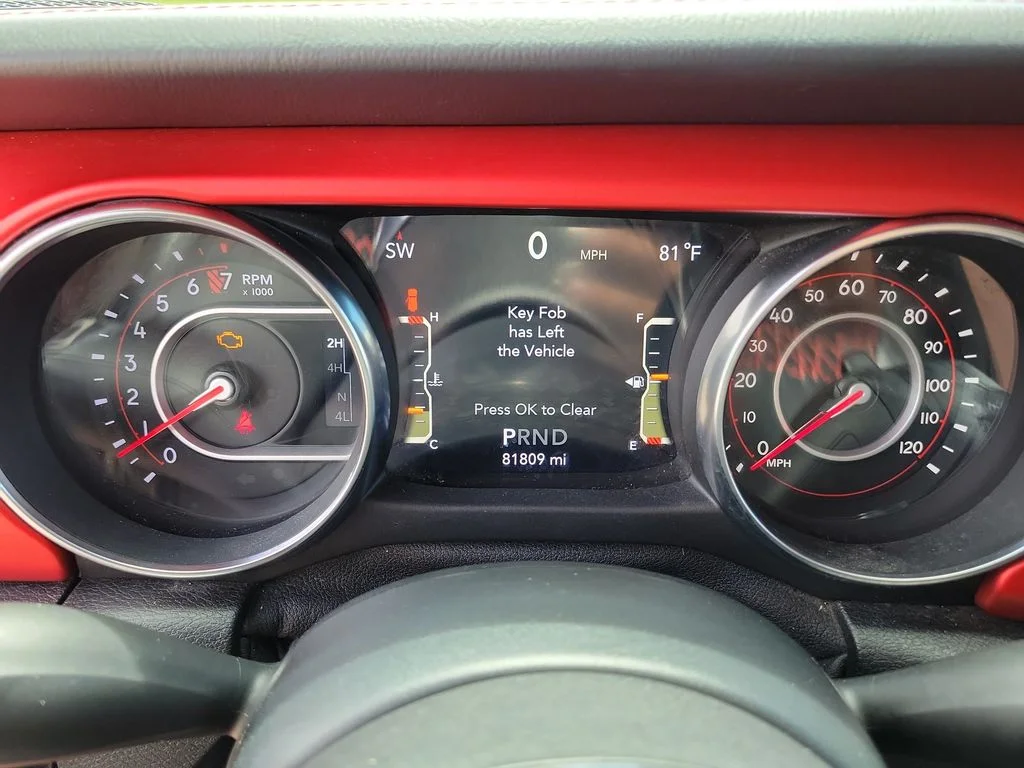 Used 2020 Red Jeep Unlimited Rubicon image 8
