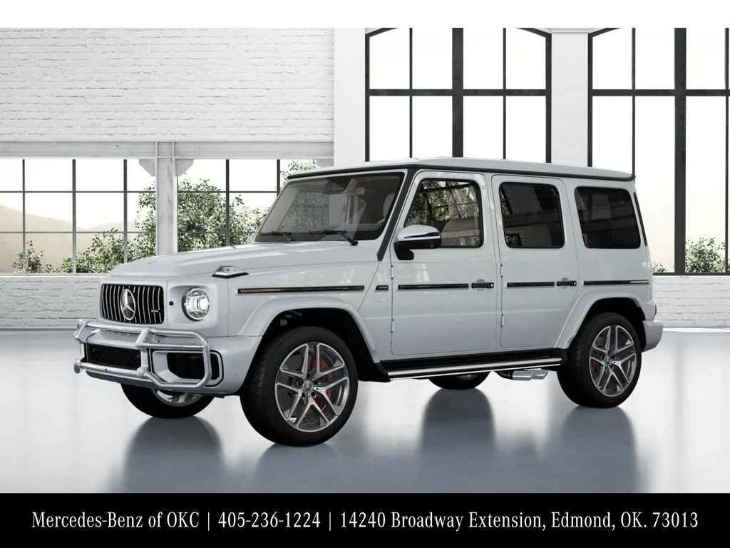 New 2027 MANUFAKTUR Moonlight White Metallic Mercedes-Benz AMG® G 63 SUV image 80