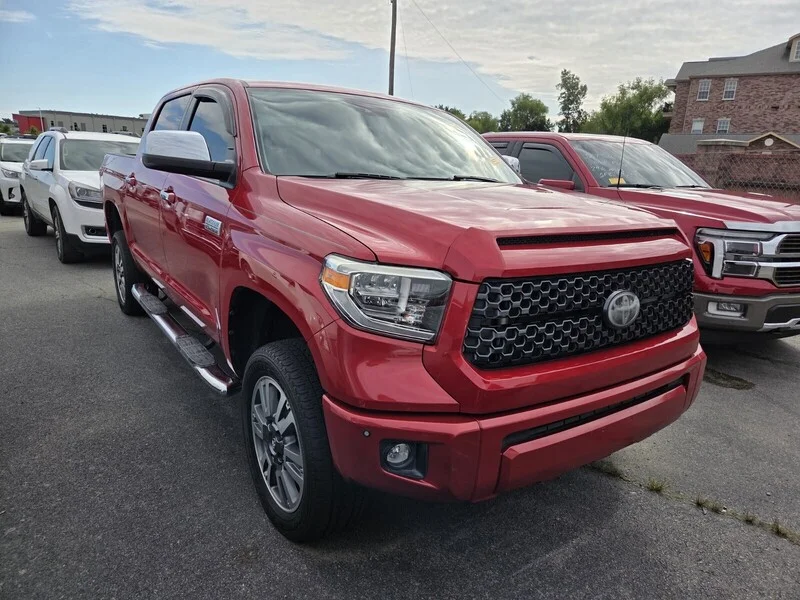 Used 2020 Barcelona Red Metallic TOYOTA PLATINUM image 2