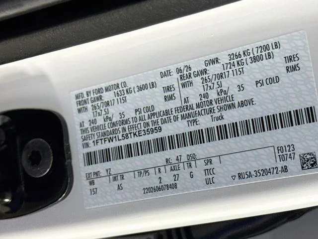 New 2026 Oxford White Ford XL image 58
