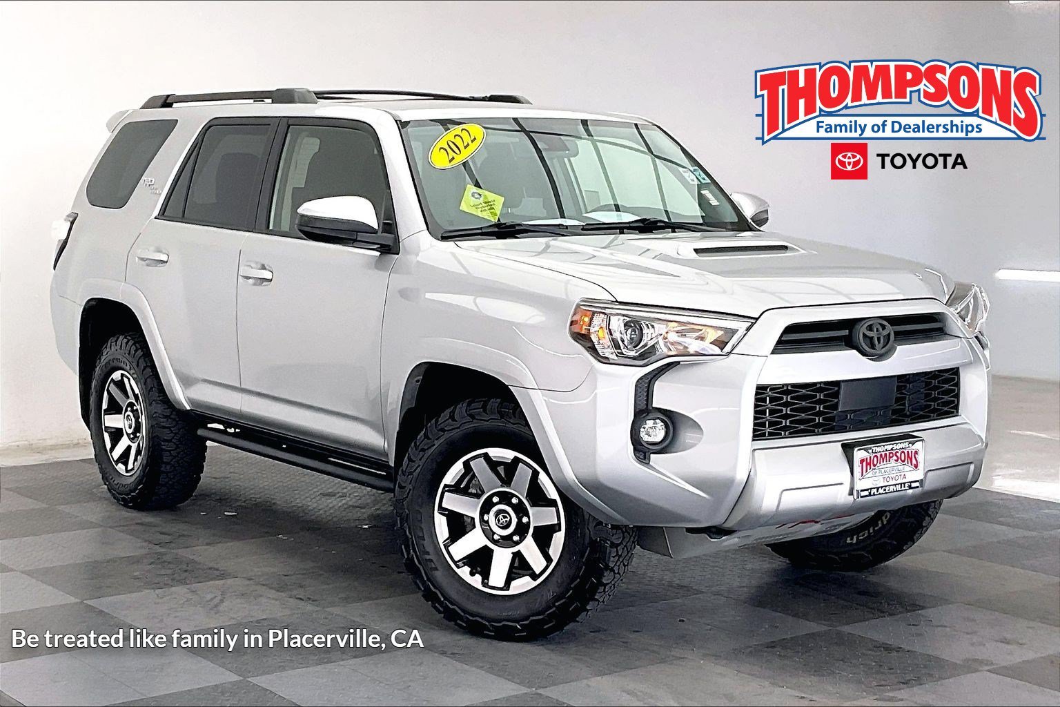 Used 2022 Classic Silver Metallic Toyota TRD Off-Road image 1