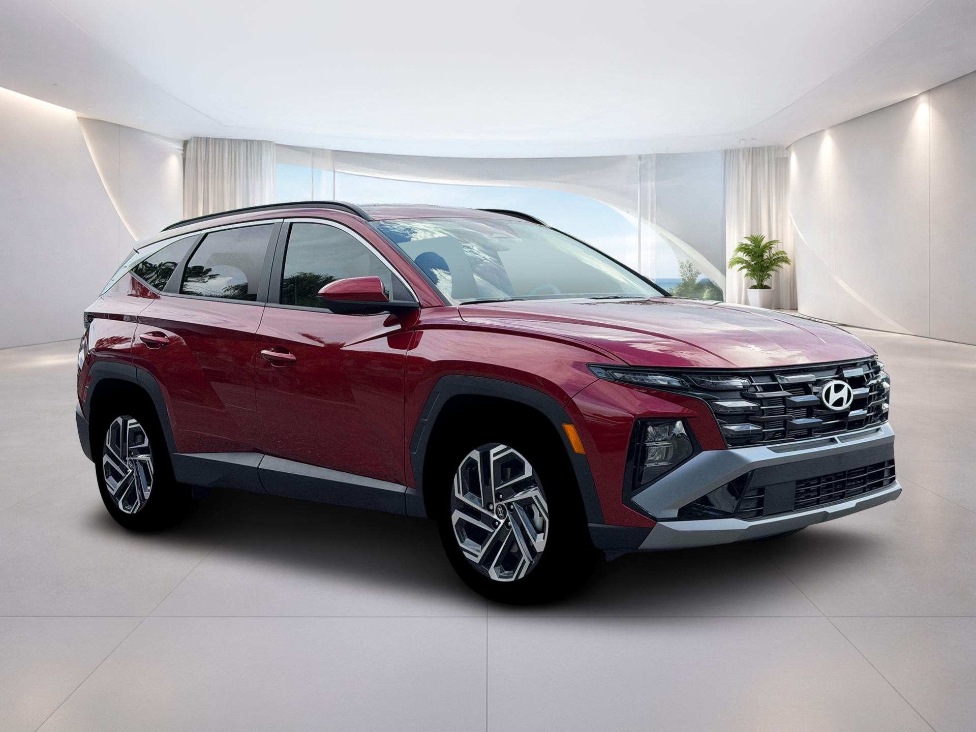 New 2026 Red Hyundai SEL Plus AWD image 10