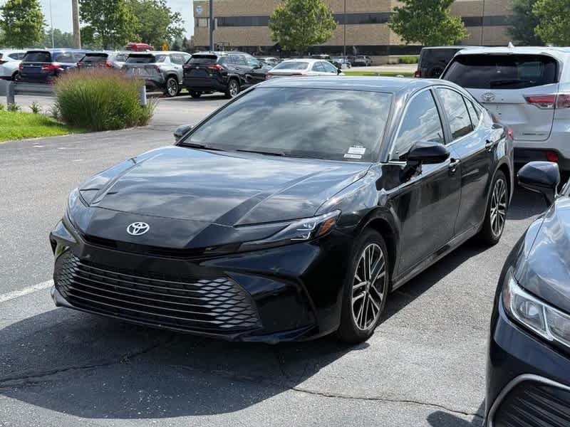 Used 2025 Midnight Black Metallic Toyota XLE image 2