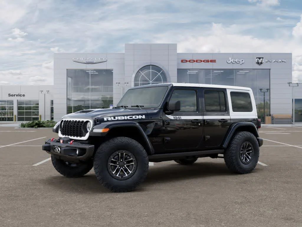 New 2026 Black Clearcoat Jeep Rubicon X image 2