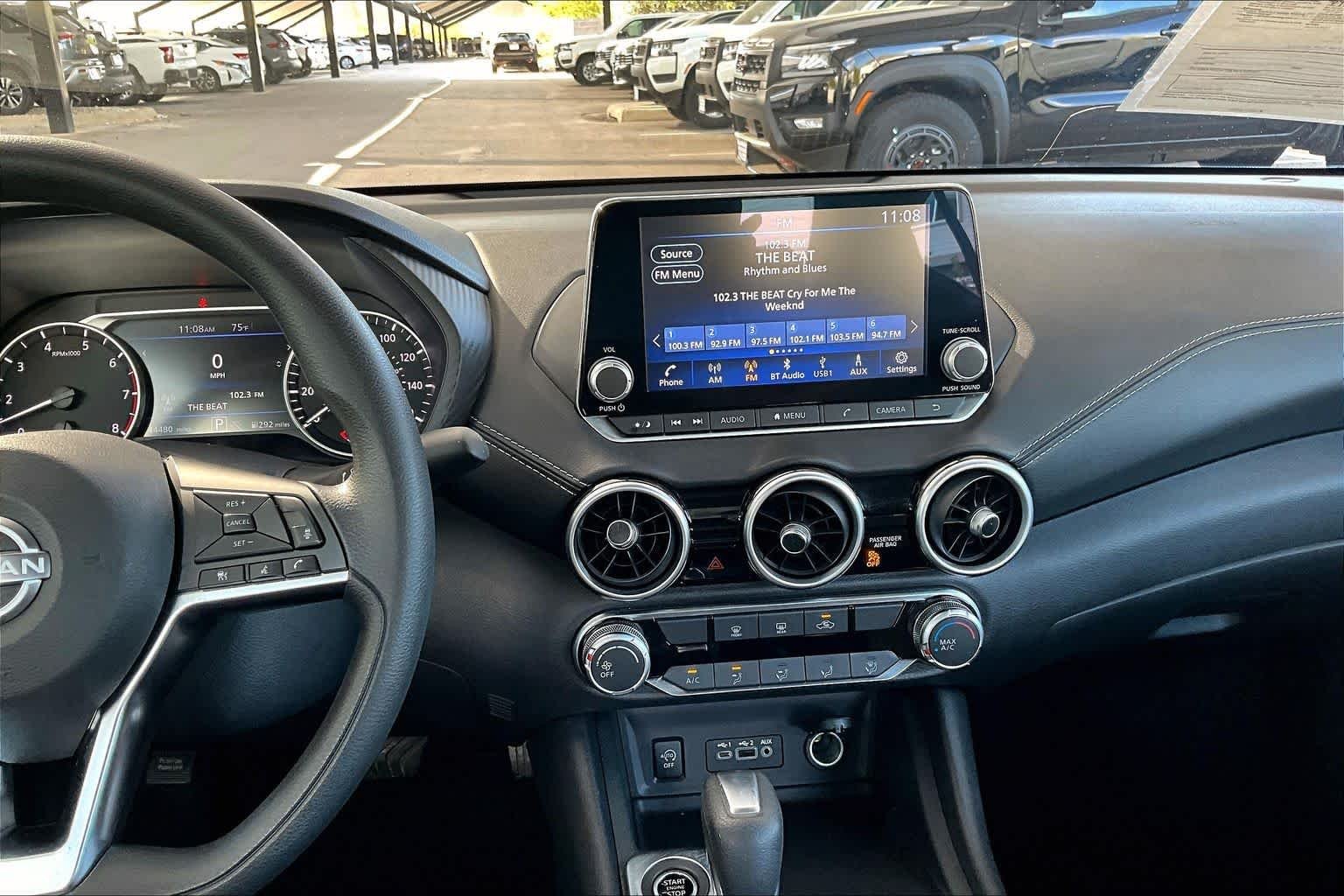 Certified Used 2024 Gun Metallic Nissan SV image 6