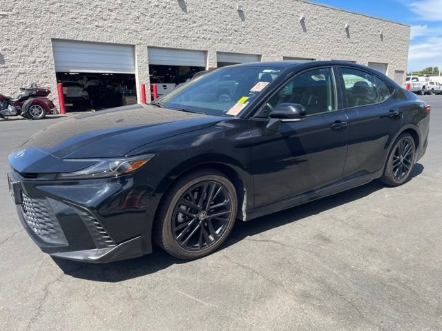 Used 2025 Black Toyota SE image 3