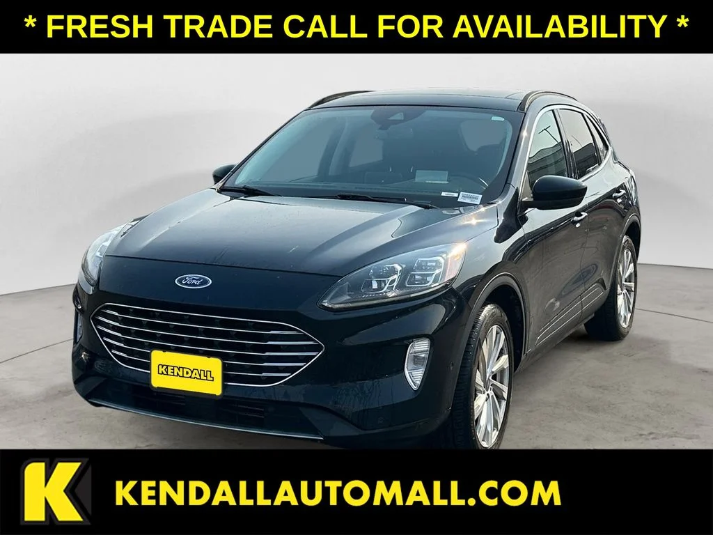 Used 2021 Blue Ford Titanium image 1