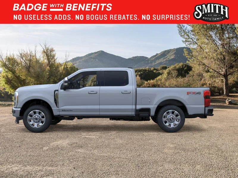 New 2026 Glacier Gray Metallic Tri-Coat Ford F-250® Lariat® image 4