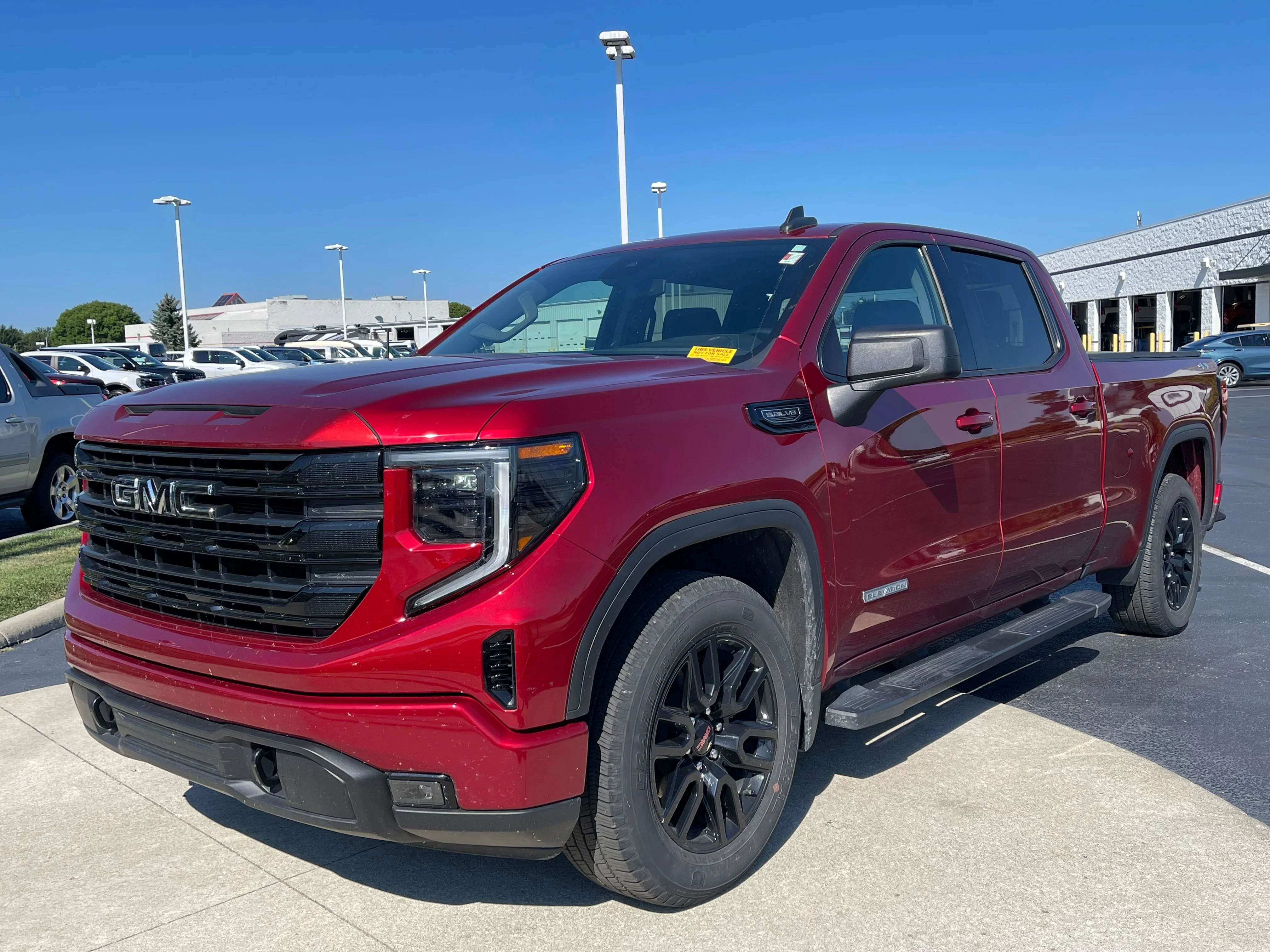 Used 2023 Volcanic Red Tintcoat GMC Elevation image 4