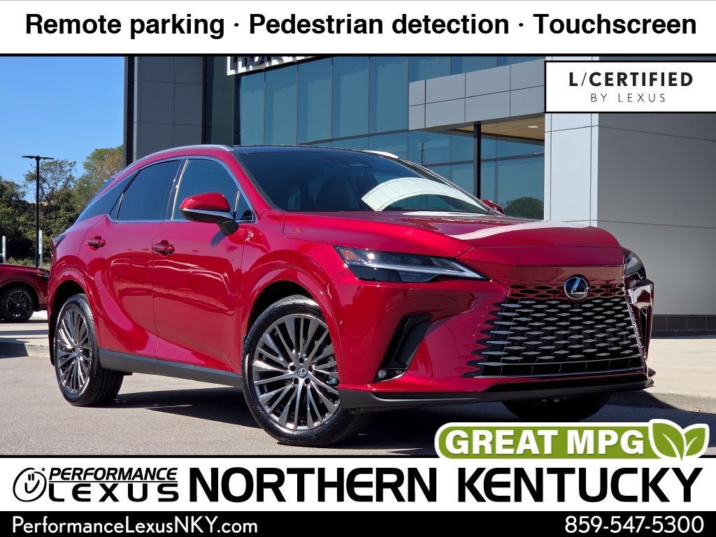 Certified Used 2026 MATADOR RED MICA Lexus 350h Luxury image 1