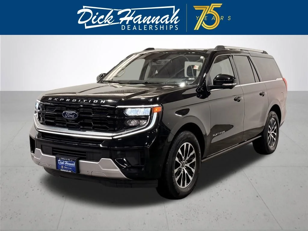 Used 2025 Black Ford Platinum image 1