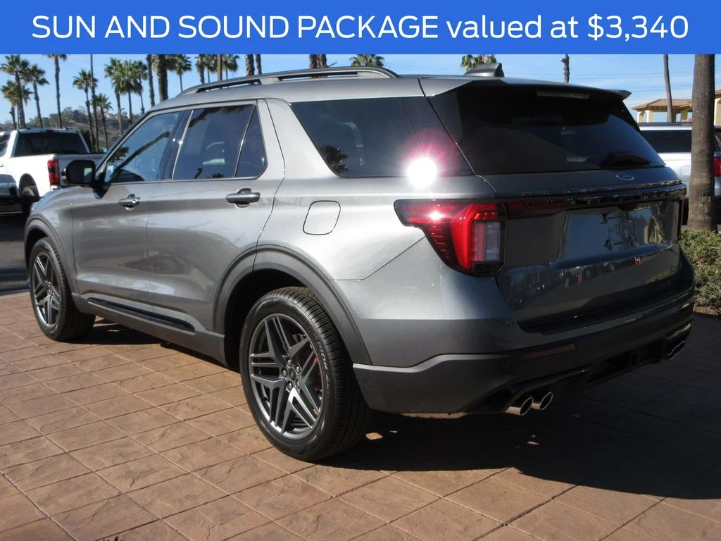 New 2026 Carbonized Gray Metallic Ford ST image 2