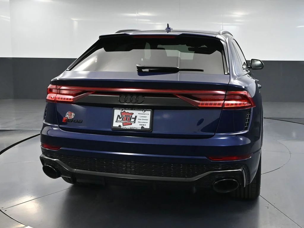Used 2021 Blue Audi 4.0T image 7