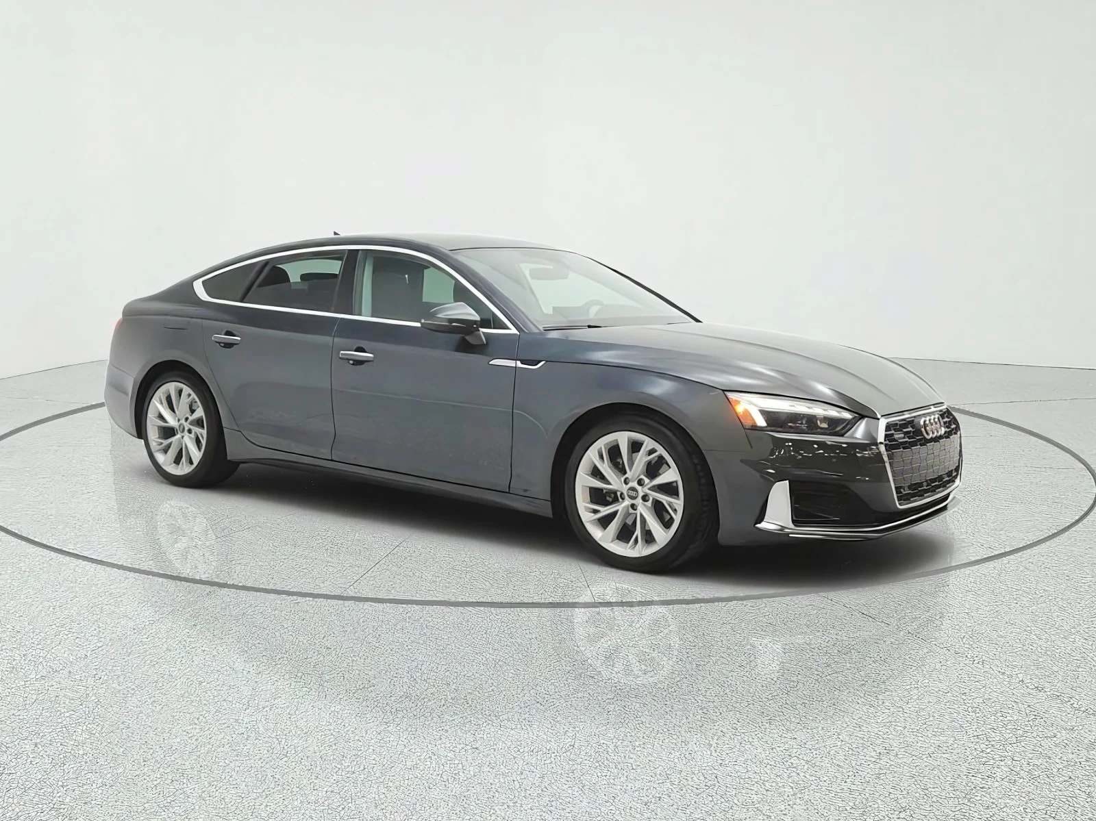 Used 2024 Manhattan Gray Metallic Audi Premium image 3