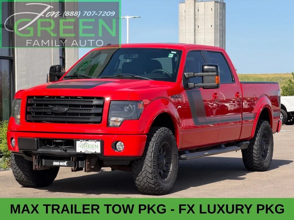 Used 2014 Red Ford FX4 image 1