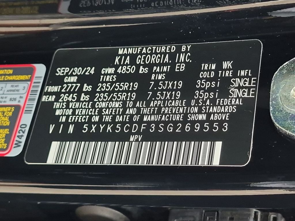 Used 2025 Black Kia SX-Prestige image 36