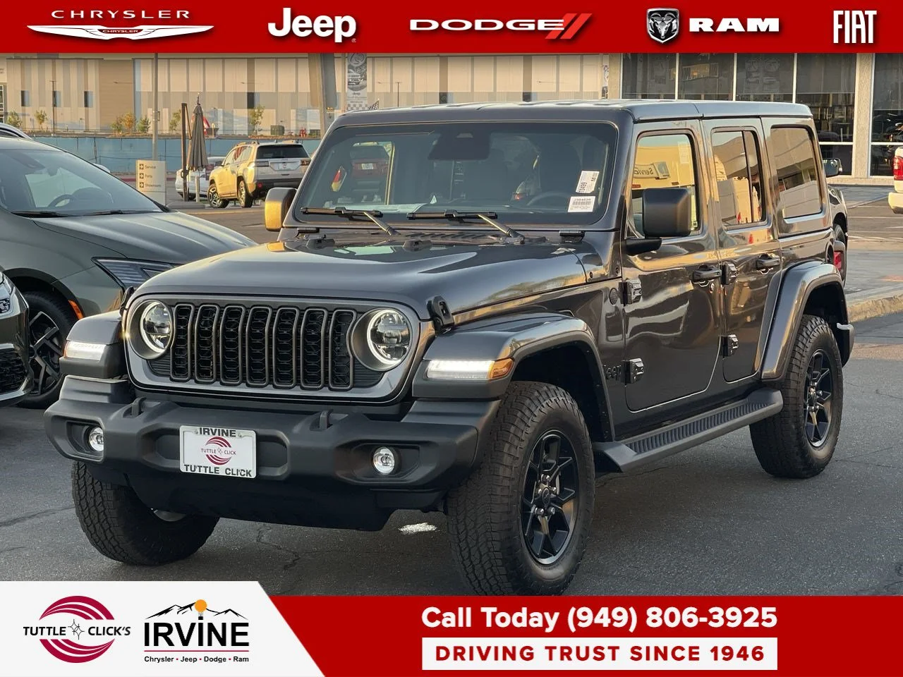 New 2026 Granite Crystal Metallic Clear-Coat Paint Jeep California Edition image 9