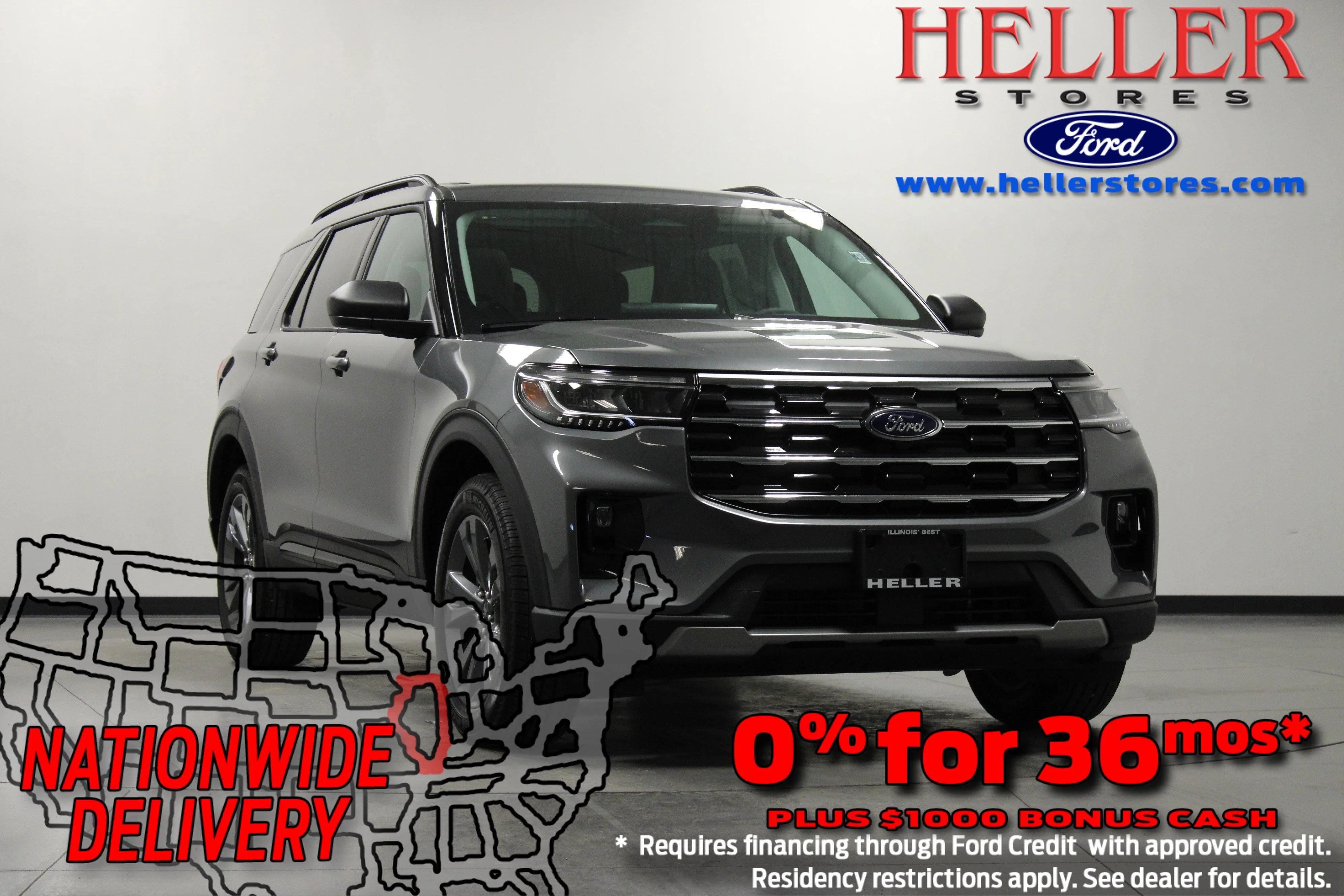 New 2026 Carbonized Gray Metallic Ford Active image 1