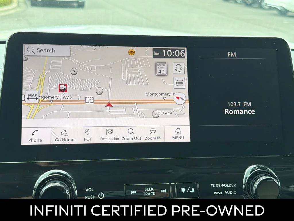 Certified Used 2023 Moonstone White INFINITI Premium Select image 8