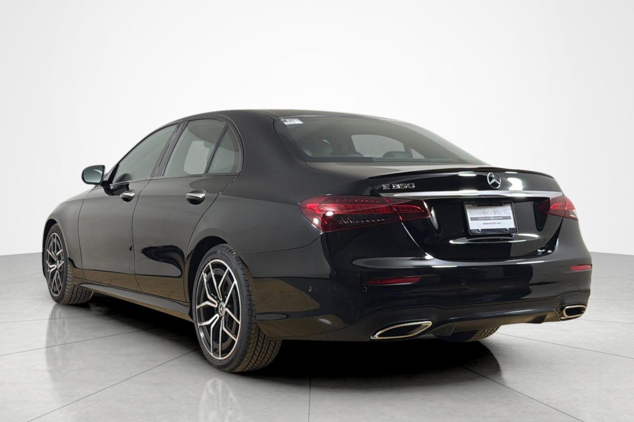 Certified Used 2023 Black Mercedes-Benz E 350 image 3