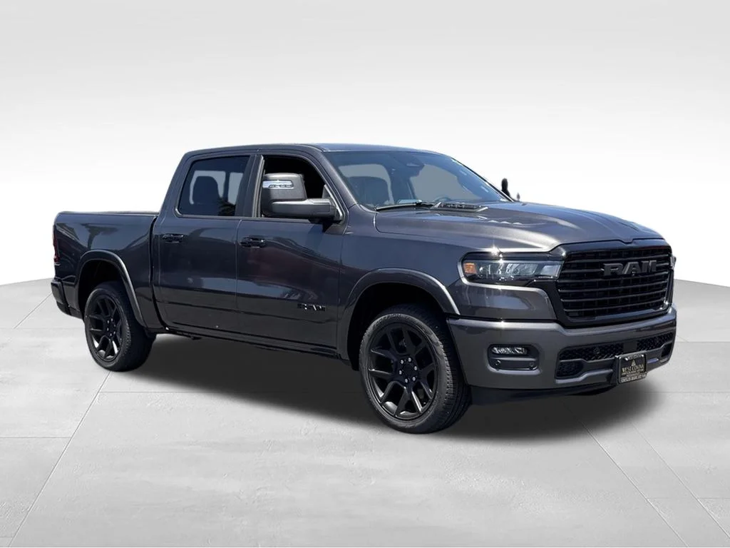 New 2025 Granite Crystal Metallic Clear-Coat Exterior Paint RAM Laramie image 5