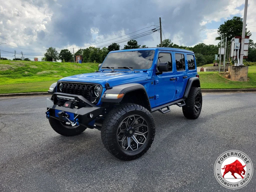 Used 2024 Blue Jeep Willys Wheeler image 1