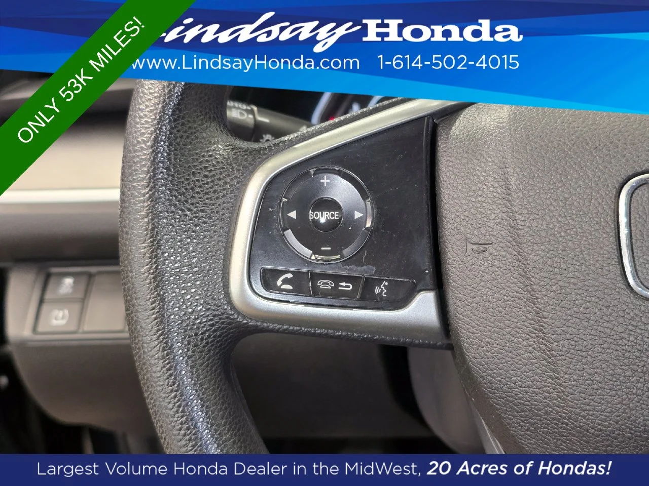 Used 2017 Cosmic Blue Metallic Honda LX image 16