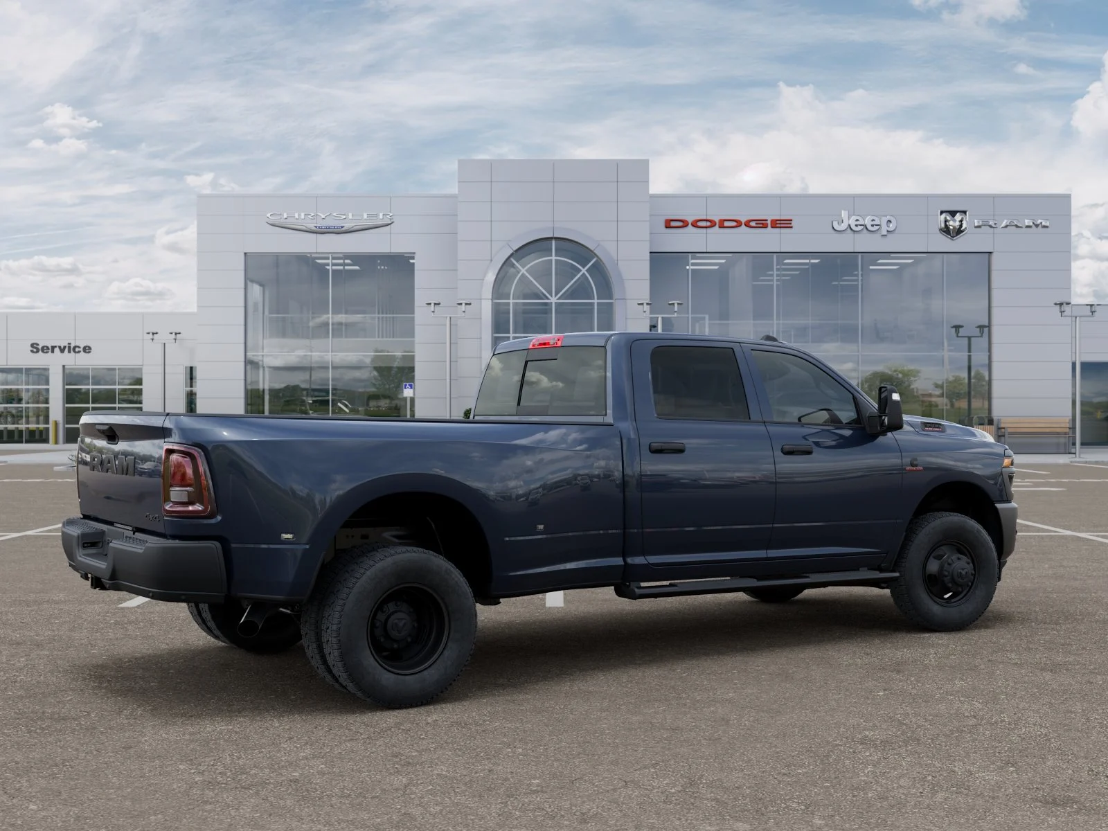 New 2026 Forged Blue Metallic Exterior Paint RAM Tradesman image 30