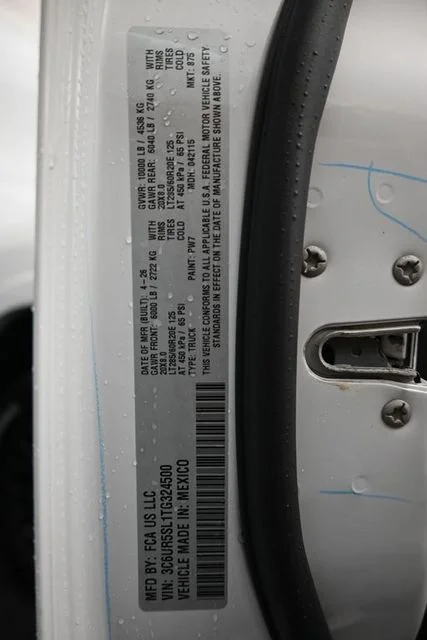 New 2026 Bright White Clear-Coat Exterior Paint RAM Limited image 21