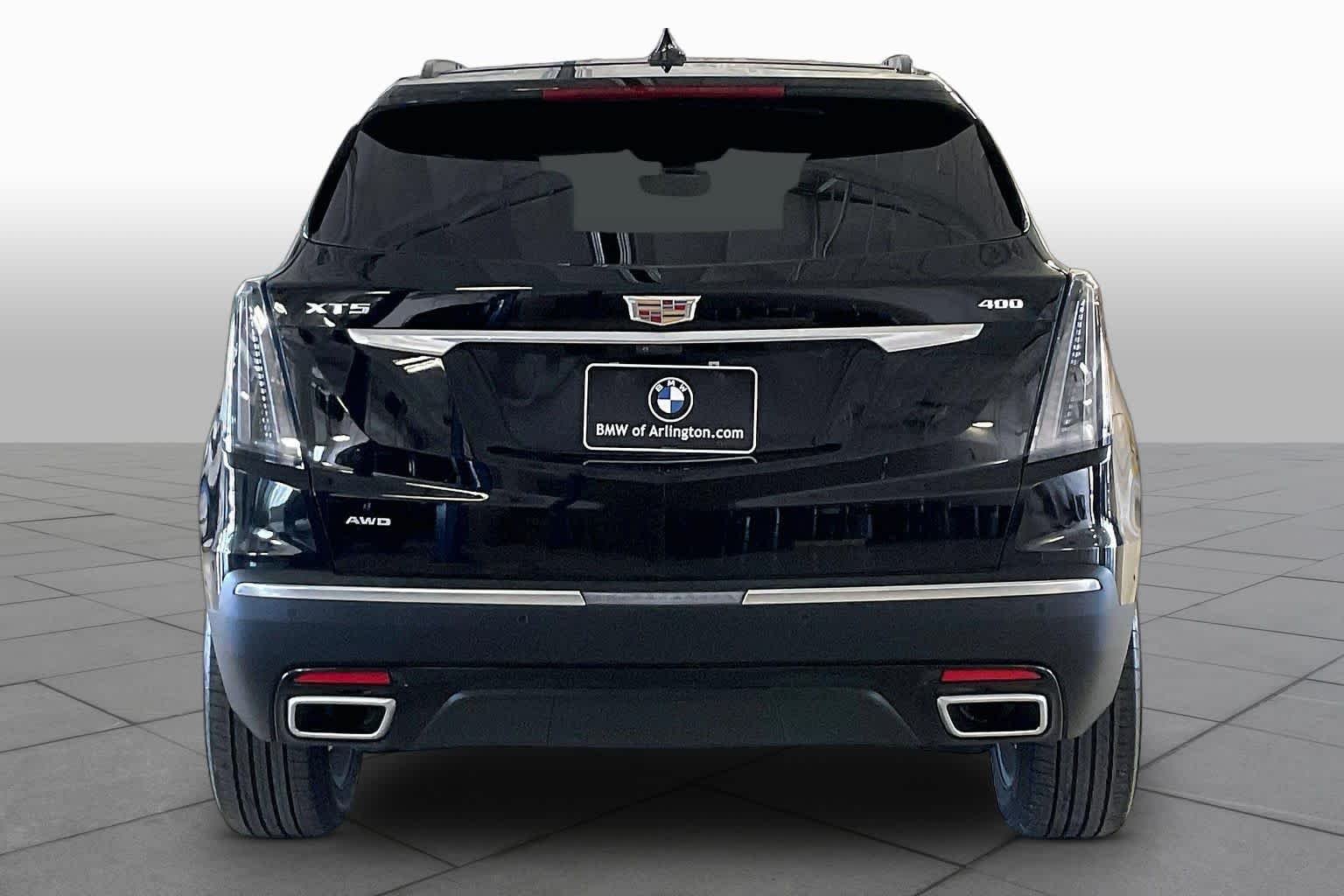 Used 2025 Stellar Black Metallic Cadillac AWD Sport image 4