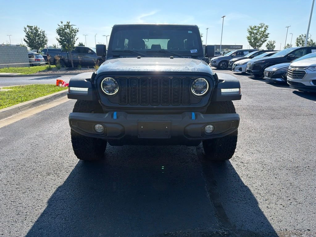 Used 2024 Black Jeep Willys 4xe image 2