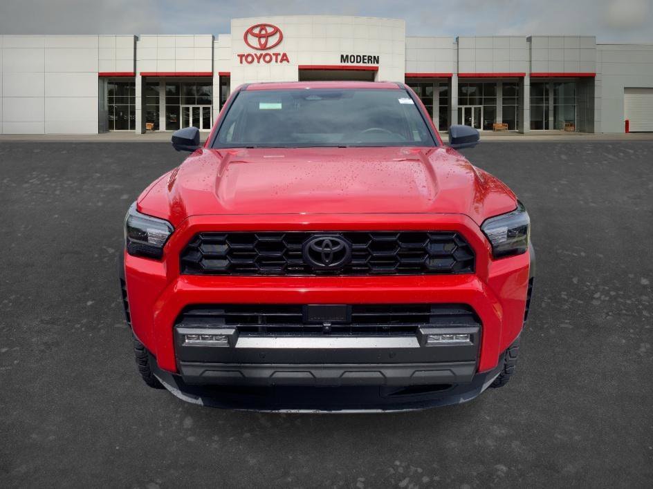 Certified Used 2025 Supersonic Red Toyota Hybrid TRD Off Road Premium image 2