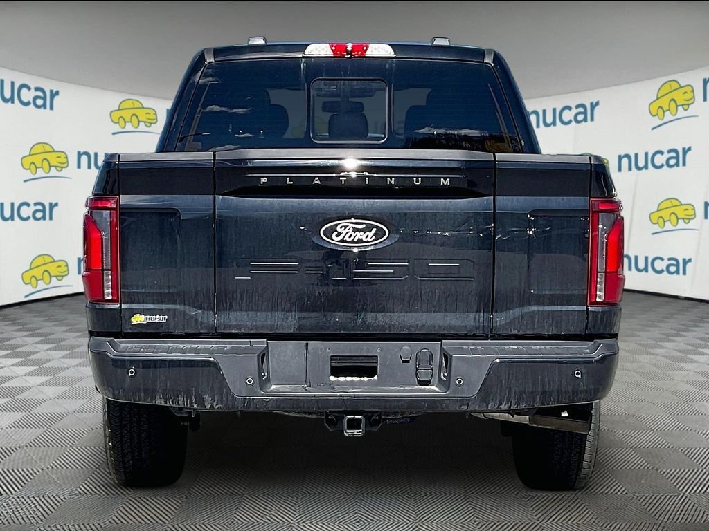 New 2025 Agate Black Metallic Ford Platinum image 6