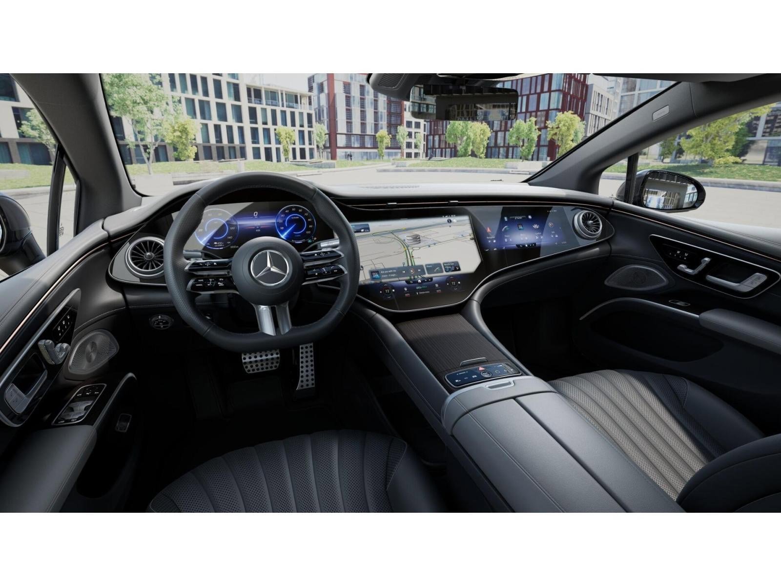 New 2026 Graphite Grey Metallic Mercedes-Benz 450 4D Sedan 4MATIC® image 4