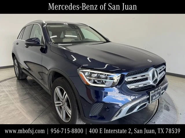 Certified Used 2022 Lunar Blue Metallic Mercedes-Benz GLC 300 image 1