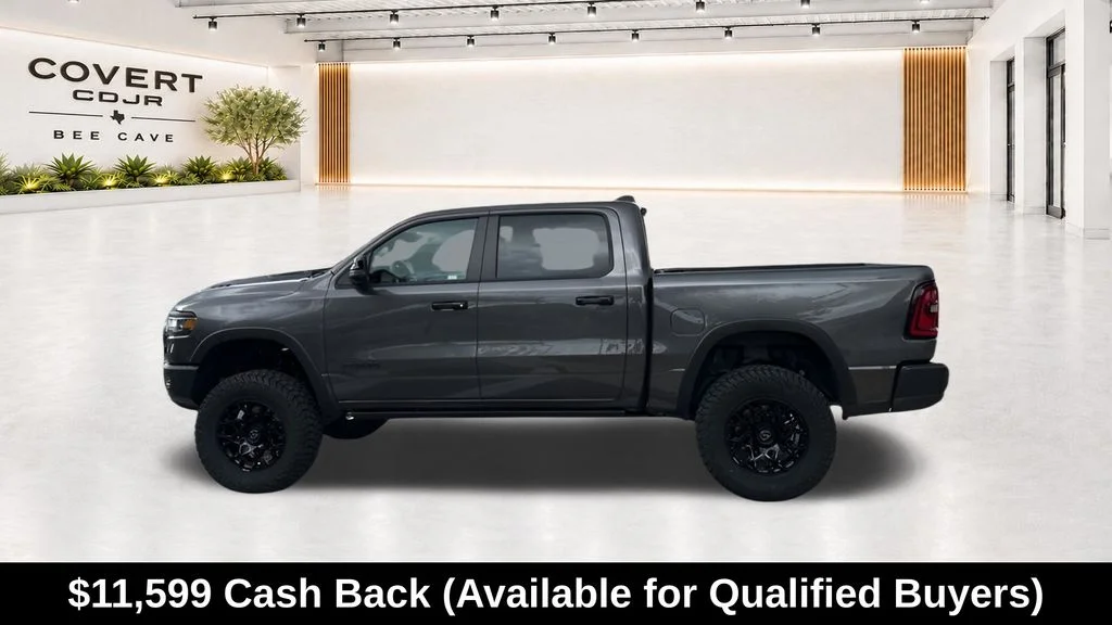 New 2026 Granite Crystal Metallic Clear-Coat Exterior Paint RAM Rebel image 6