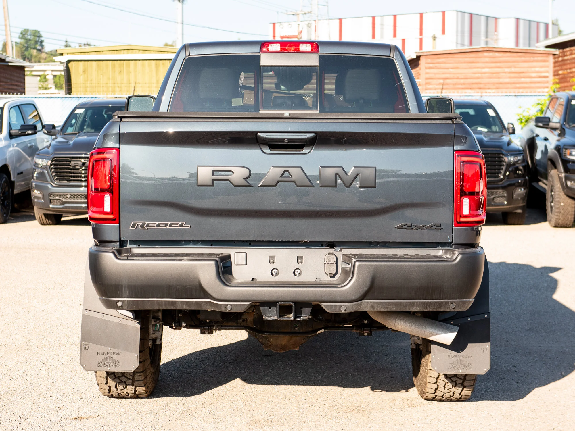New 2026 Blue RAM Rebel*, 3 Inch Lift Kit, 37 Inch Tires, Trigger Industries MudFlaps image 8