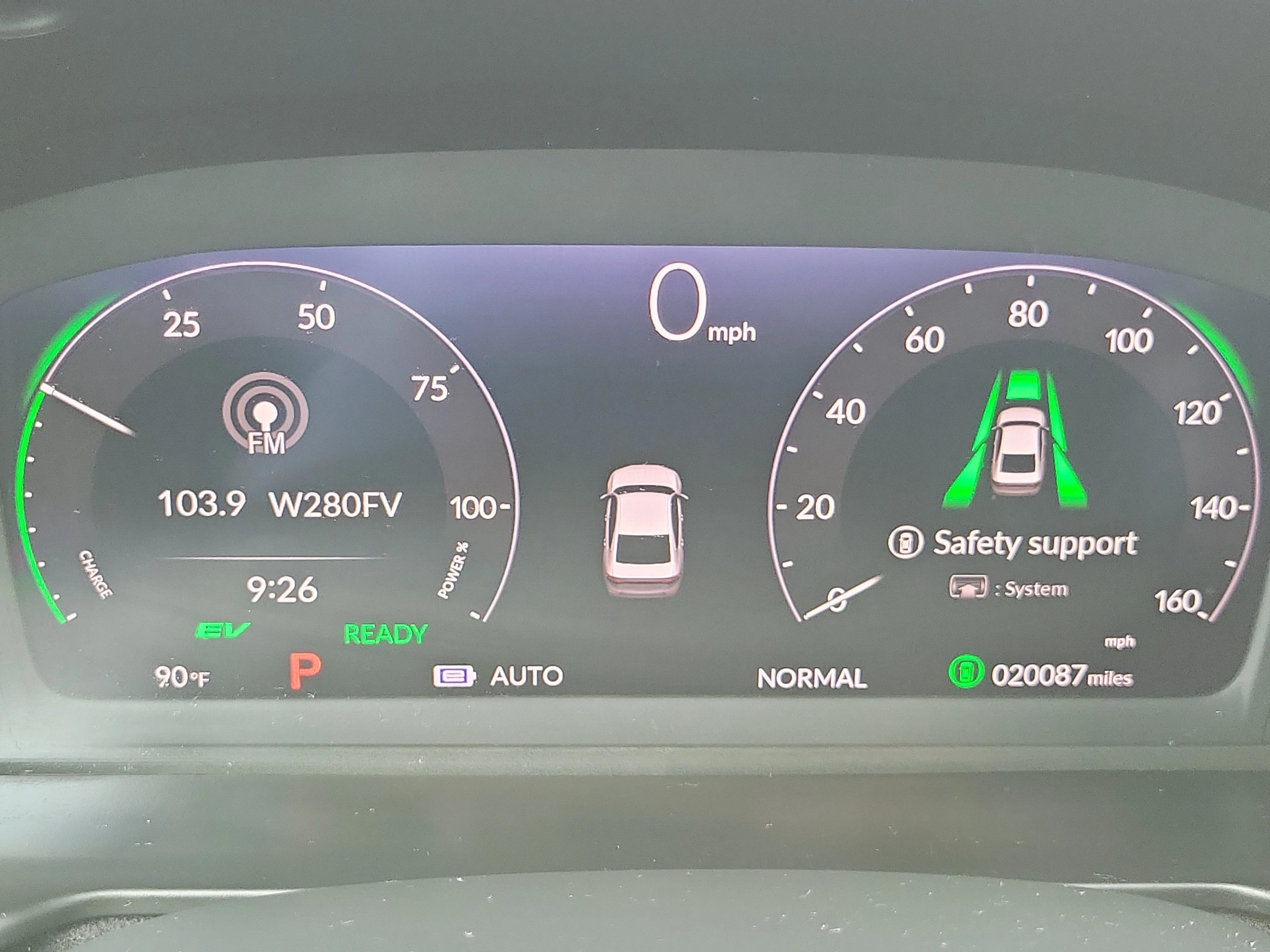 Used 2024 Platinum White Pearl Honda HYBRID SPORT image 24