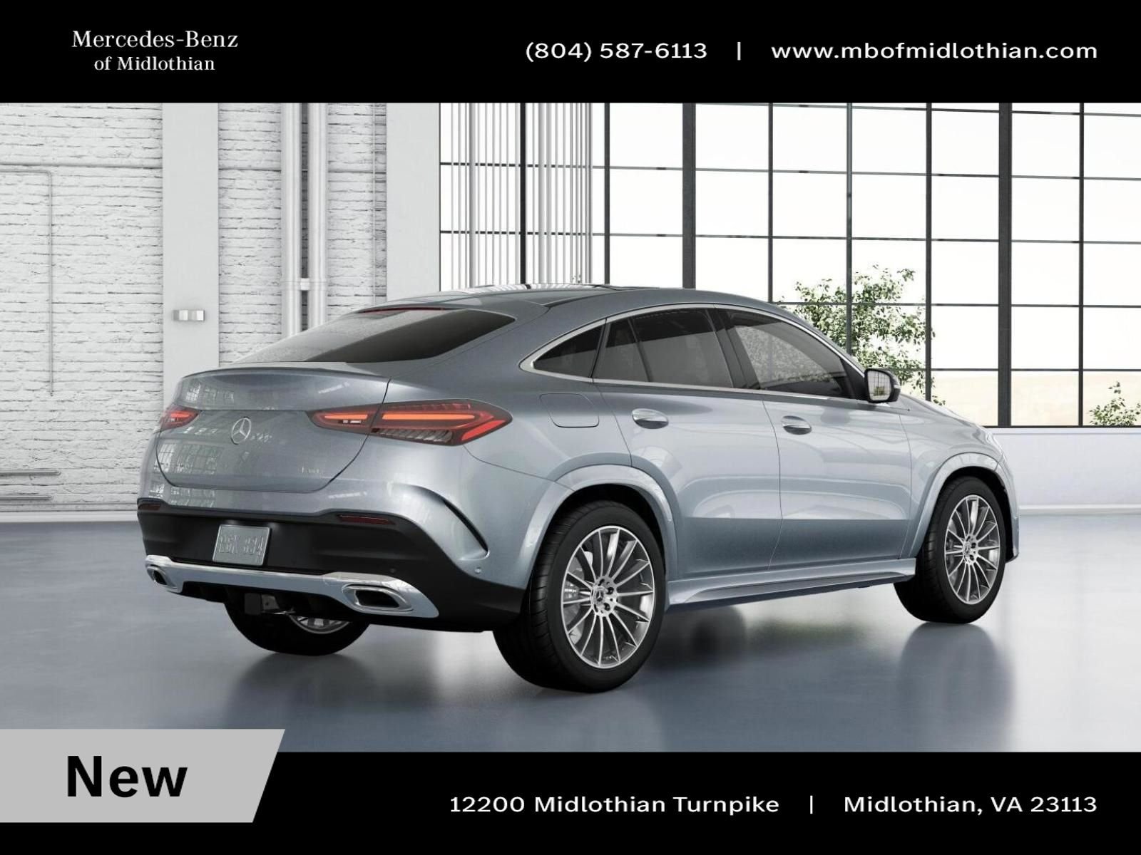 New 2026 Cirrus Silver Metallic Mercedes-Benz GLE 450 Coupe image 21